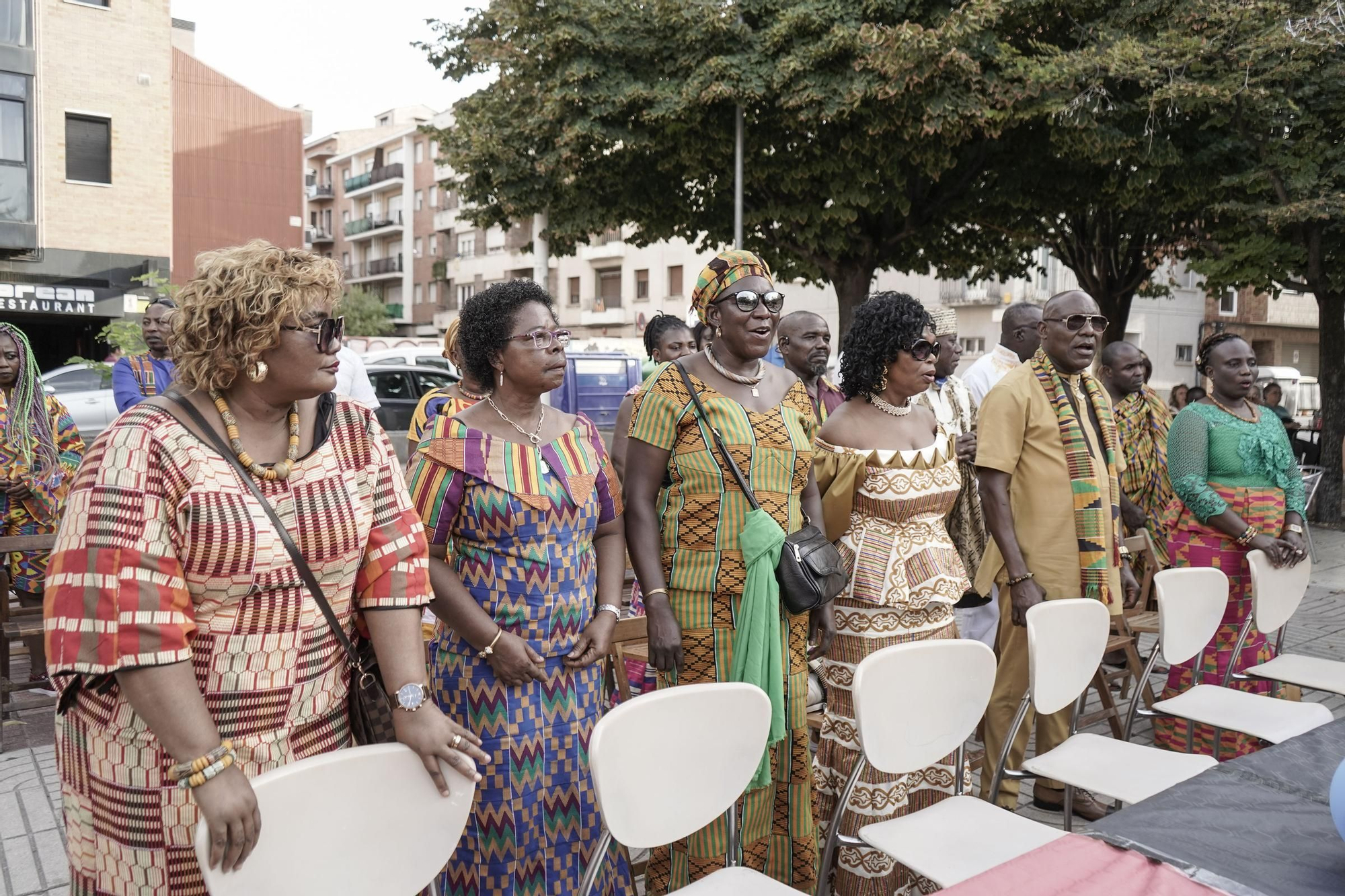 Totes les imatges de la festa solidària de la comunitat de Ghana