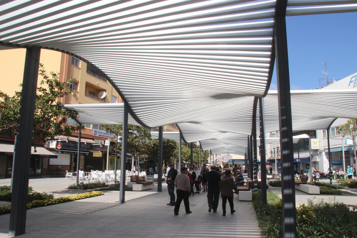 Inauguración de la plaza Costa del Sol