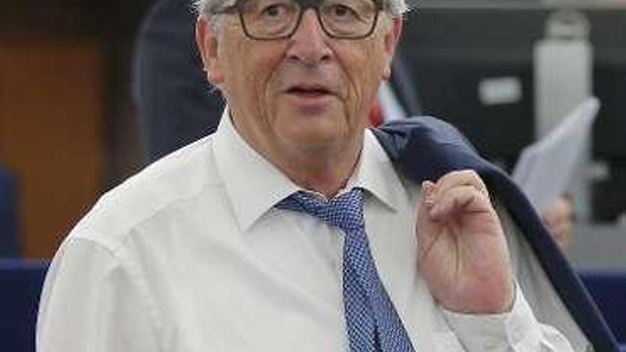 Jean Claude Juncker, ayer.