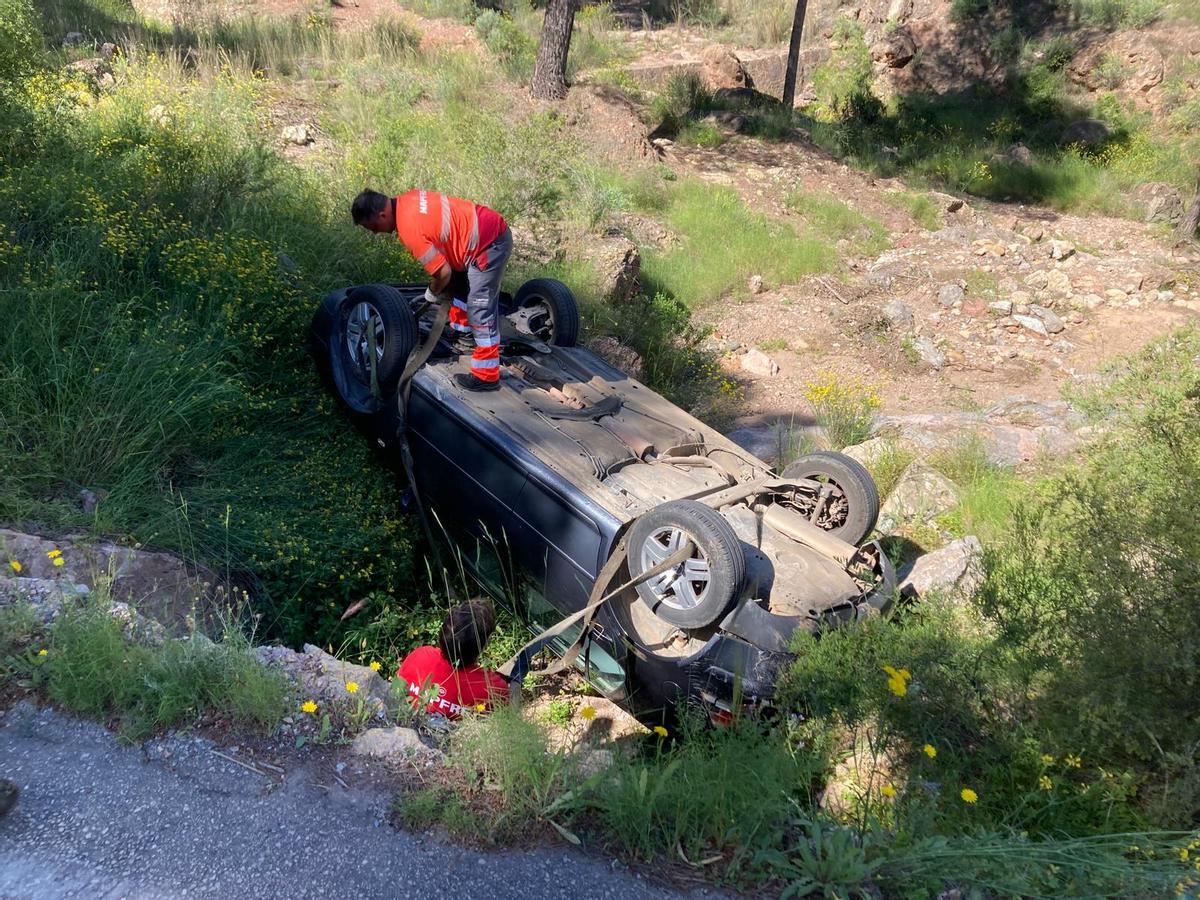 A lo largo de los últimos cinco años, los vecinos y senderistas de El Valle y Carrascoy han sido testigos de muchos accidentes de coche.