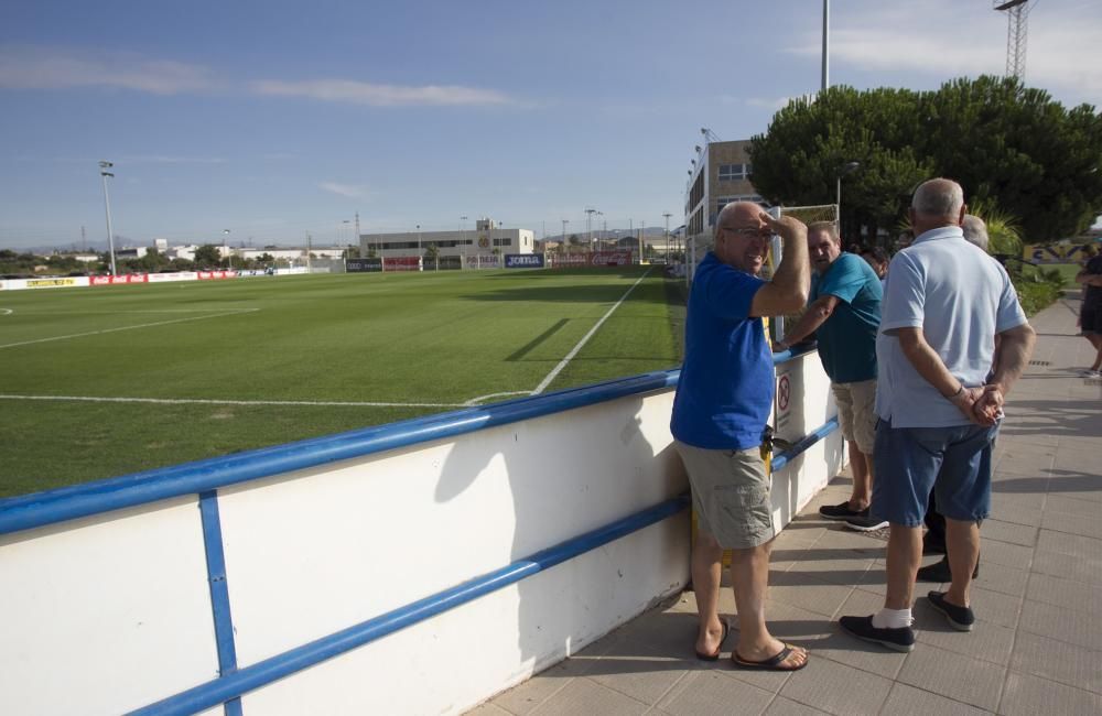 Presentación y primer entrenamiento de Fran Escribá