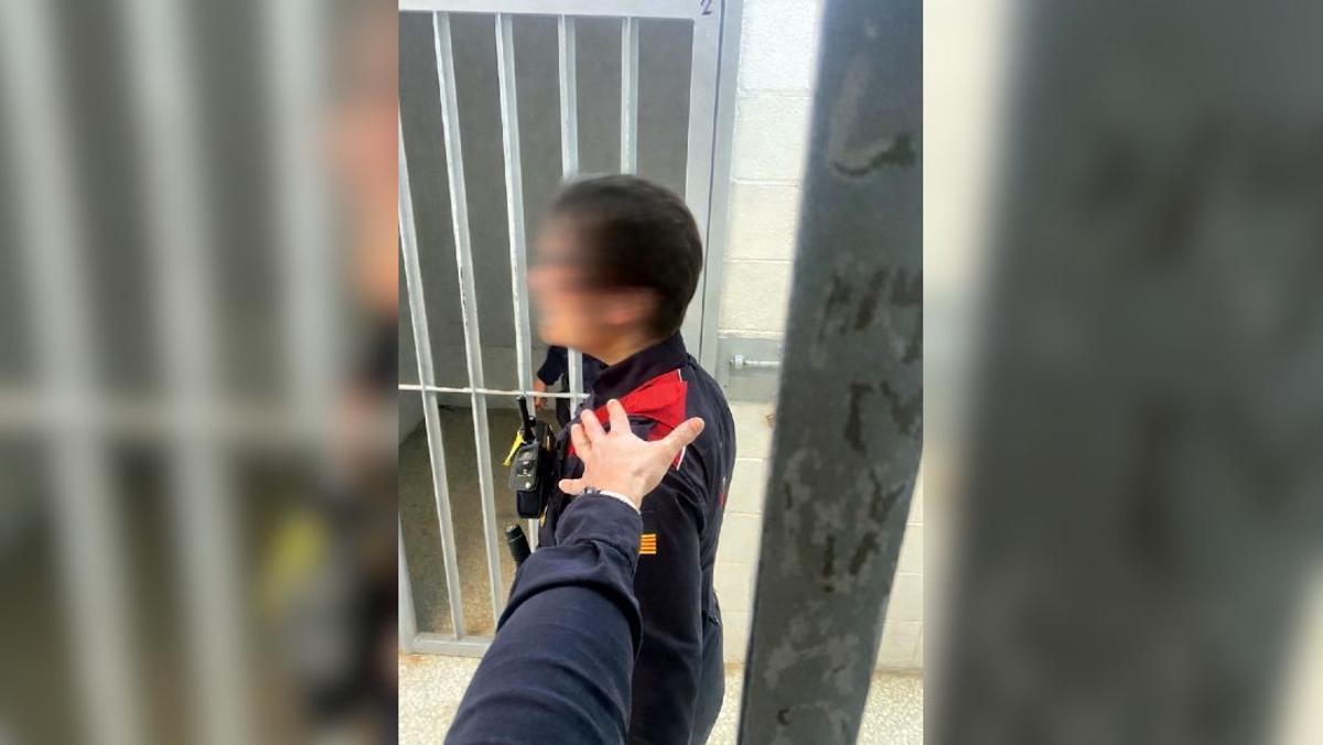 La foto amb que els sindicats denuncien la situació