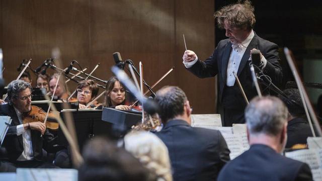 Concierto de la Orquesta Sinfónica de Tenerife en el marco de las fiestas del Cristo de La Laguna. | ANDRÉS GUTIÉRREZ