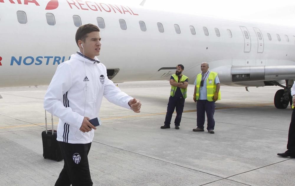 Viaje del Valencia CF a A Coruña