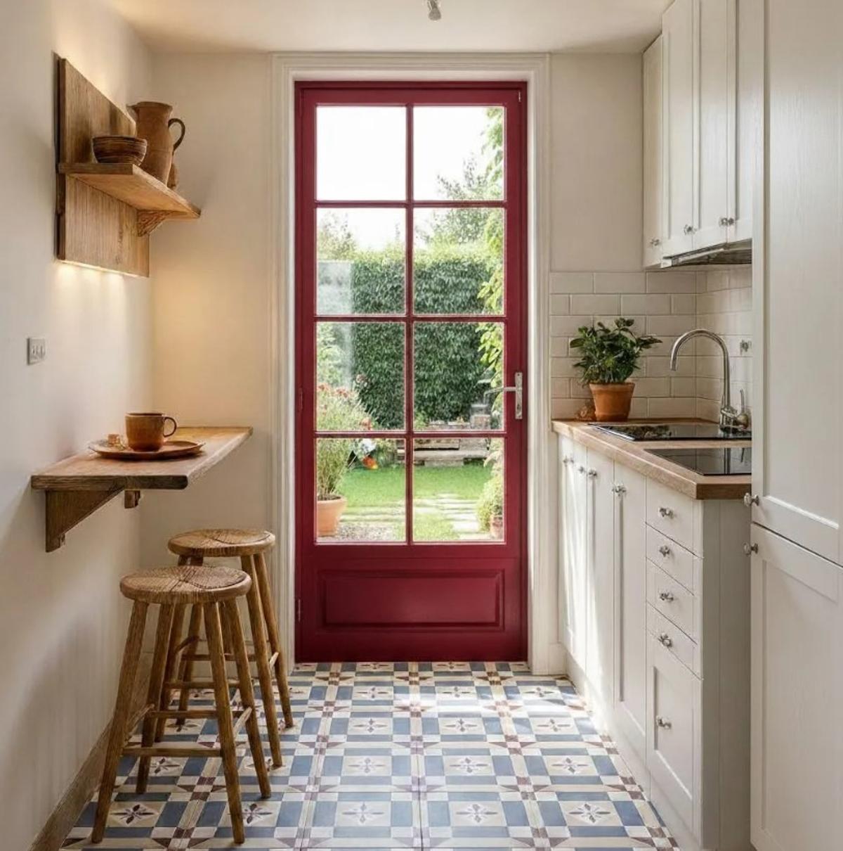 Recreación de los acabados de madera originales en las viviendas reformadas