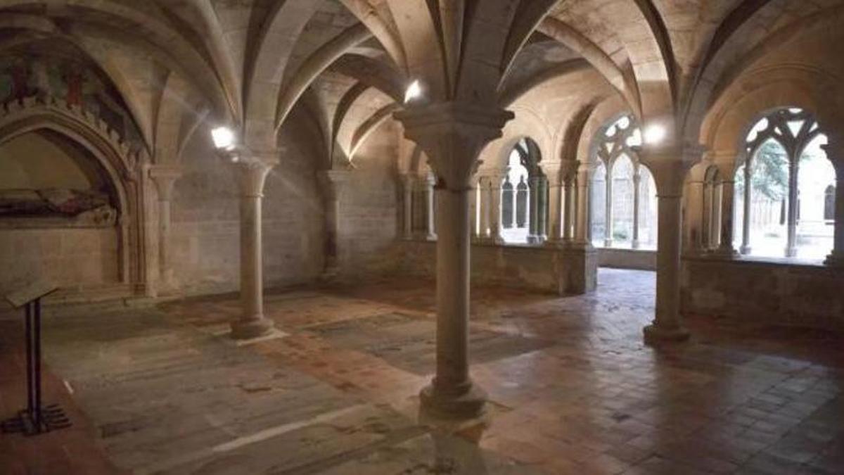 El interior del Monasterio de Veruela, lugar donde se celebra Veruela Estival