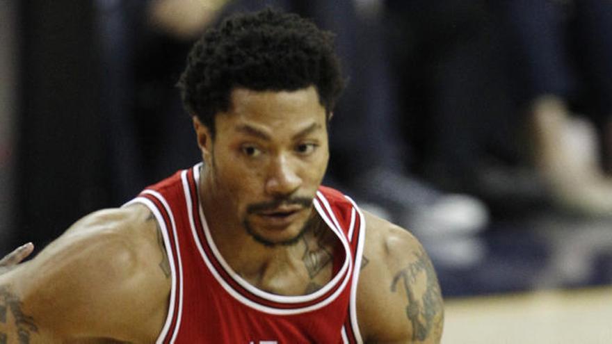 Derrick Rose, actual jugador de los New York Knicks.