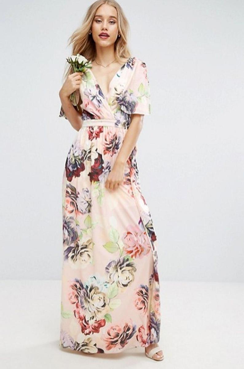 Vestido floral de Asos