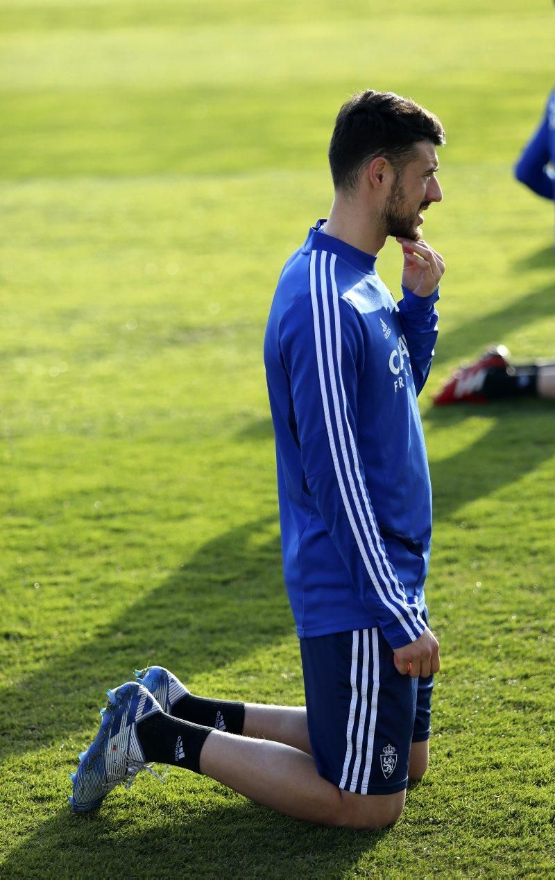 Entrenamiento del Real Zaragoza (7-2-2020)