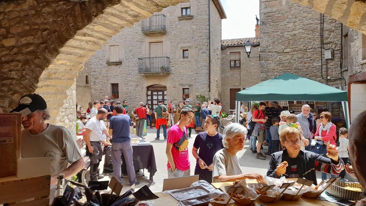 La celebració rememora els sopars un cop s’havia acabat de segar