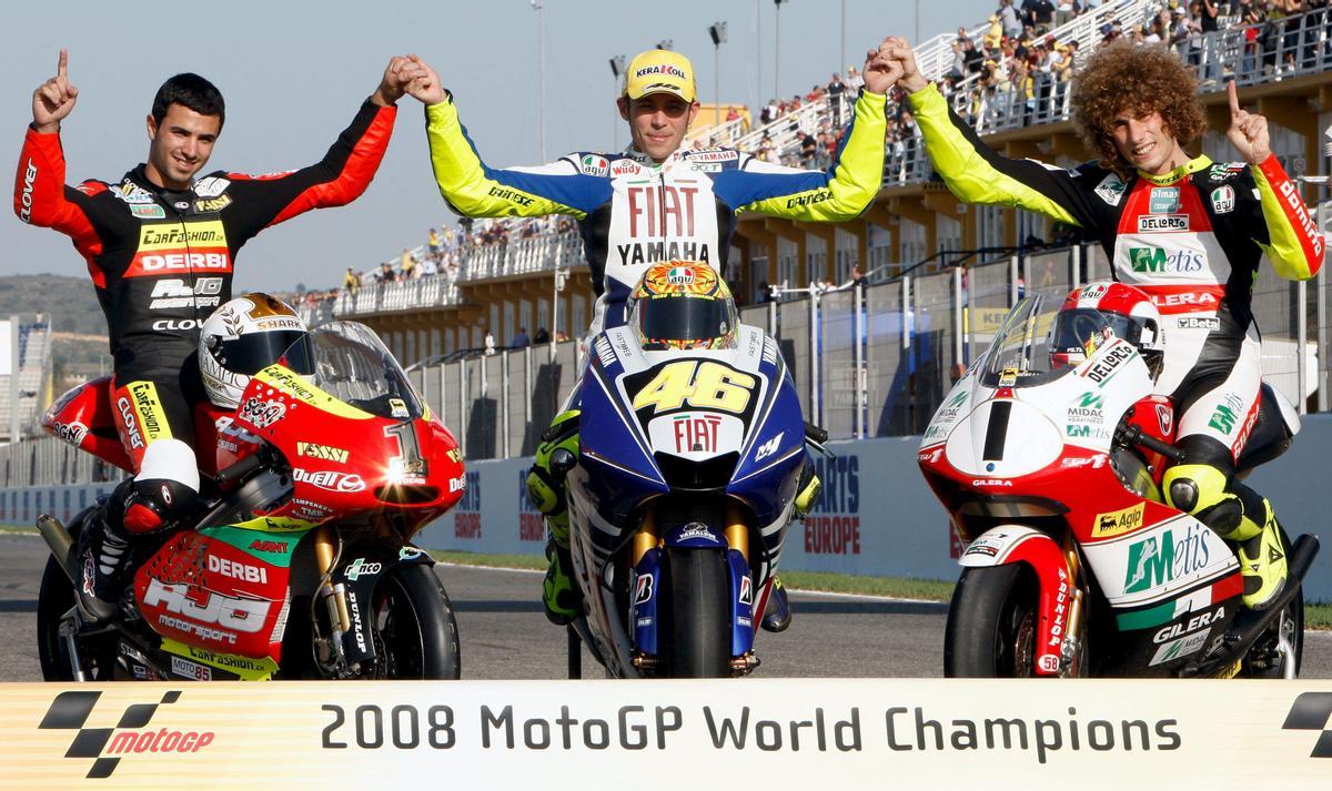 Los campeones del mundo en la historia del Gran Premio de la Comunitat Valenciana