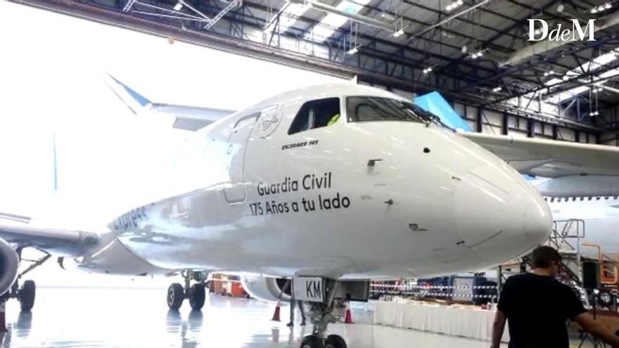 El nuevo avión de Air Europa se llama "Guardia Civil"