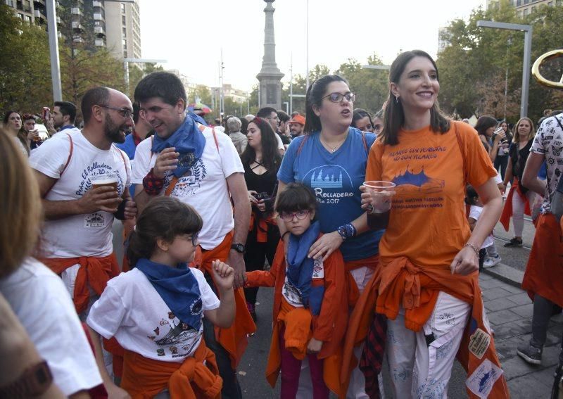 Las peñas de la Federación vuelven a tomar la calle en su maratón de charangas