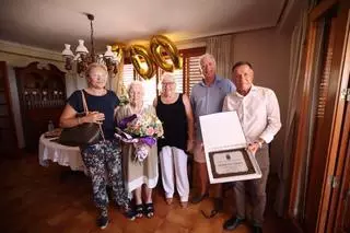 Un siglo de vida: una vecina de Burriana cumple 100 años y así lo ha celebrado