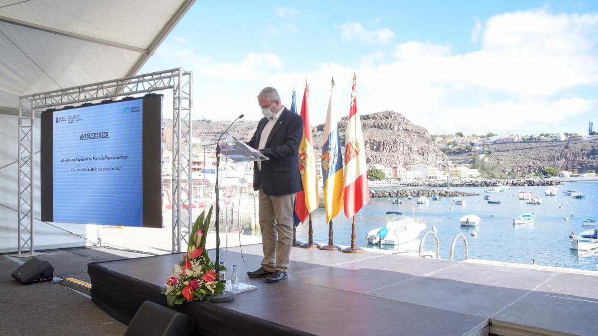 El puerto de Playa Santiago se ampliará y mejorará para albergar ferris de grandes dimensiones