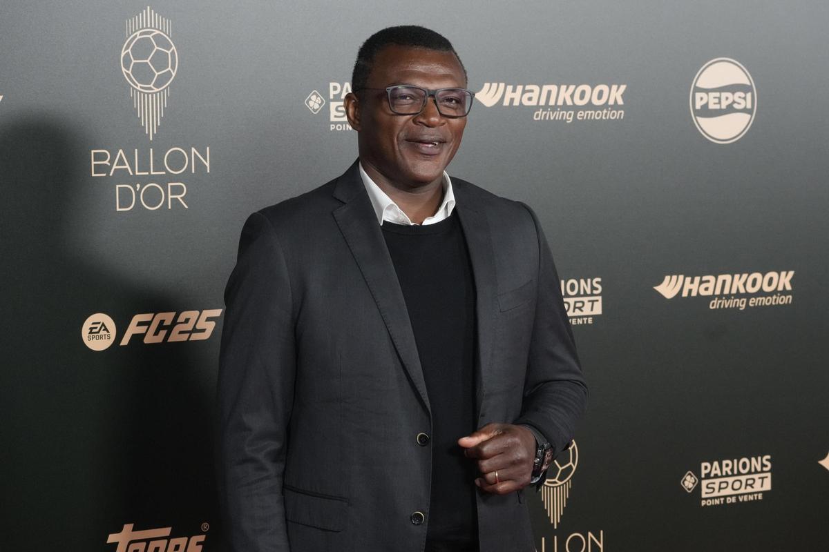 Marcel Desailly llega a la 68 edición de la Gala Balón de Oro en el Theatre du Chatelet en Paris. Marcel Desailly llega a la 68 edición de la Gala Balón de Oro en el Theatre du Chatelet en Paris.