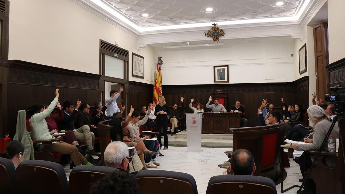 Momento de la votación