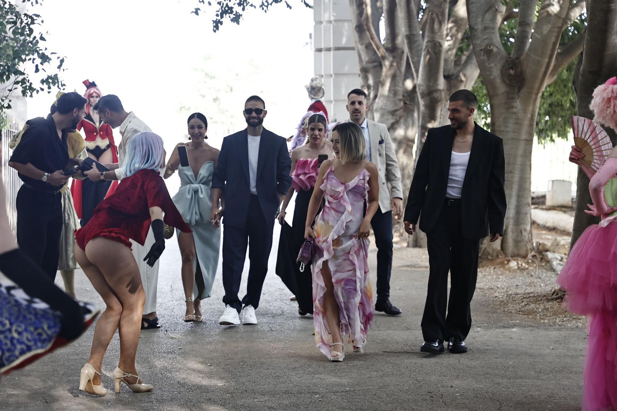 Boda de Nuria Llopis: la alfombra roja