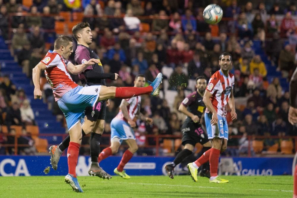 Lugo - Sporting, en imágenes