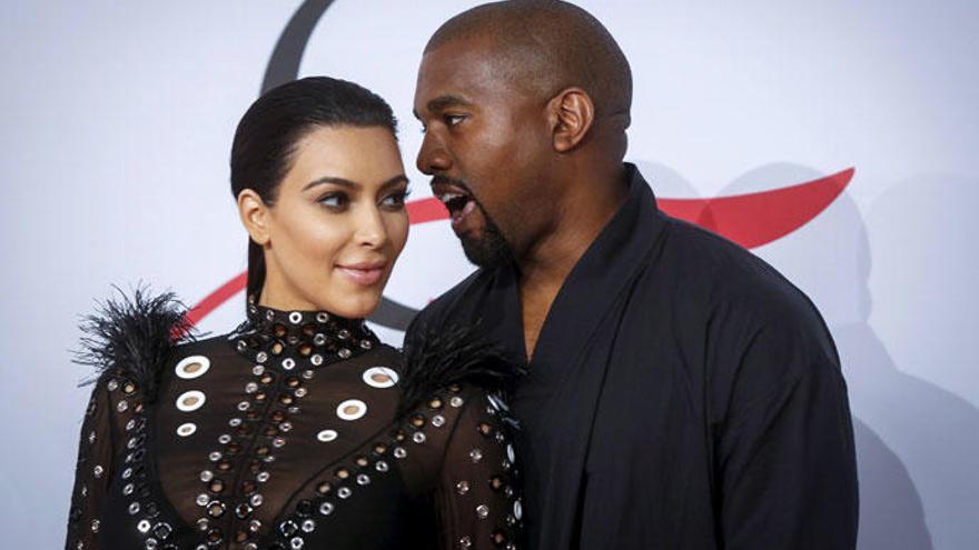 Kim Kardashian  y Kanye West