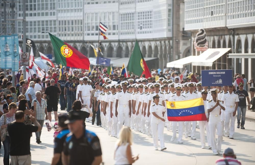 Tall Ships Races: El desfile