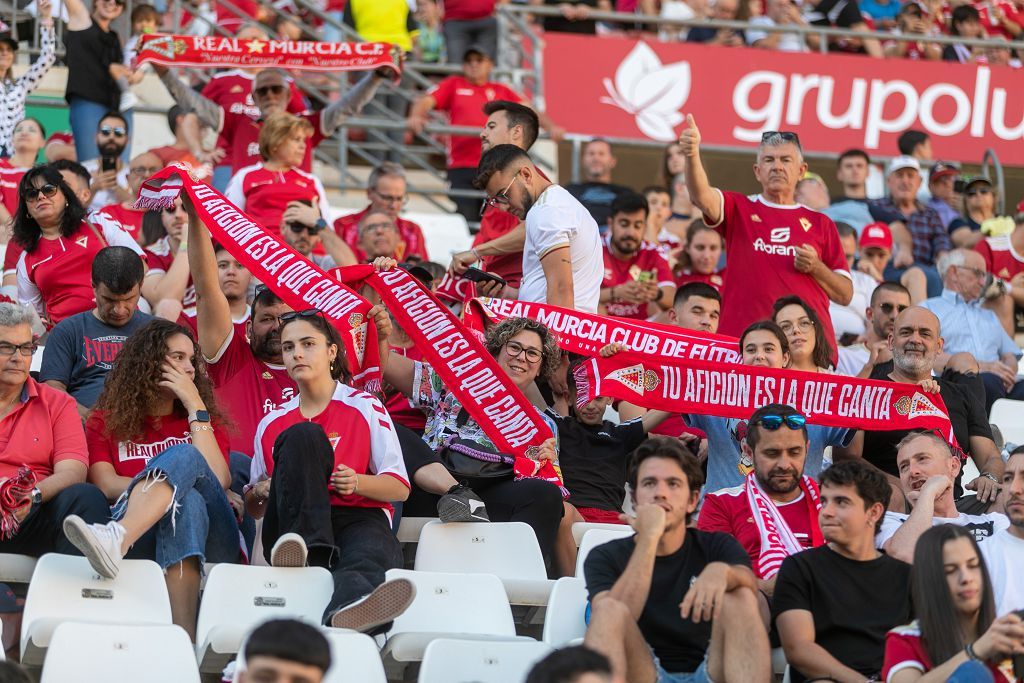 Real Murcia - Castellón, en imágenes