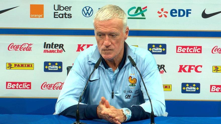 Deschamps: "Mbappé tuvo una pequeña molestia, pero no es un impedimento para estar en la selección"