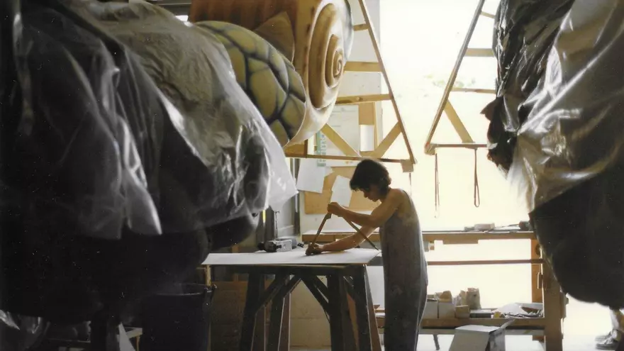 Amaya Barquín Sanmartín, primera "Mestre artesà" de Fogueres: «Si las mujeres tuvieran más poder, el mundo sería más amable y menos violento»