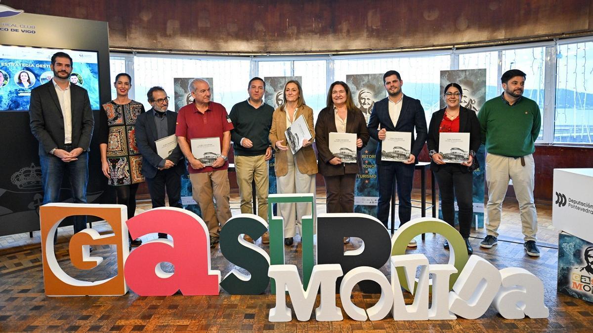 Participantes en el arranque de la IV Gastro Movida