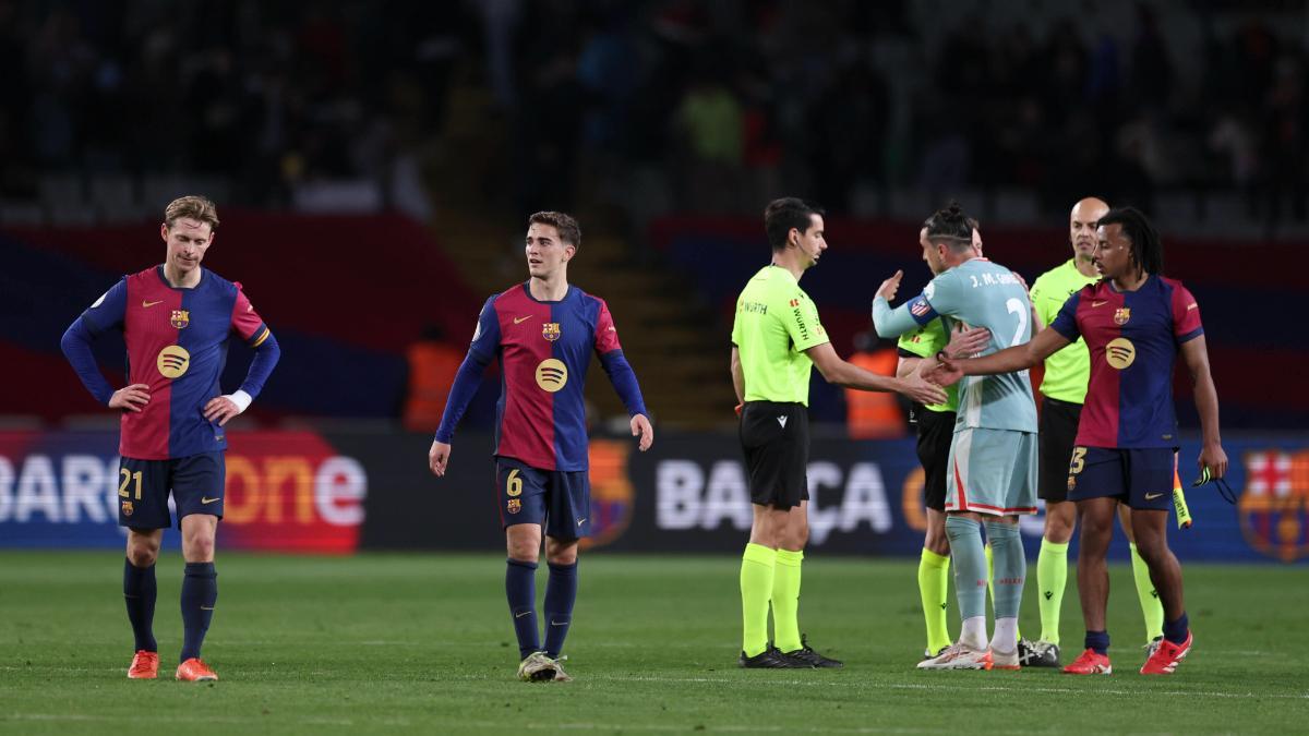 Partido entre el FC Barcelona y el Atlético de Madrid