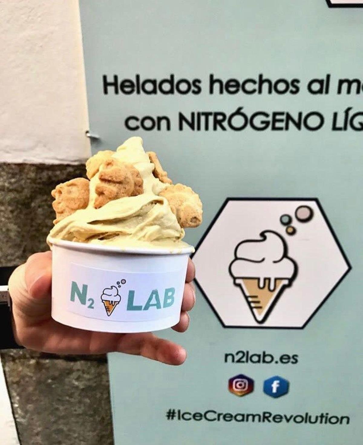 N2 Lab, la heladería que va a revolucionar Madrid con nitrógeno líquido