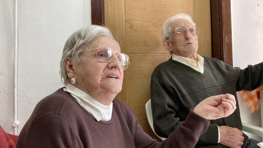 Germana y Gerardo, 75 años de amor en la braña