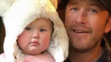 Morgan Miller y su hija