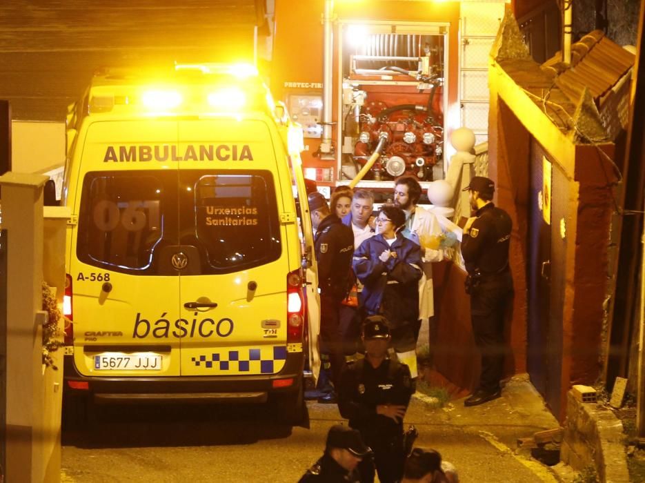 Una mujer y su exparejan mueren en una explosión intencionada en Chapela