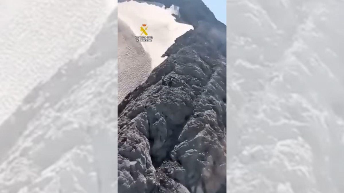 Impresionante rescate de la Guardia Civil de un montañero en el Pico Marboré
