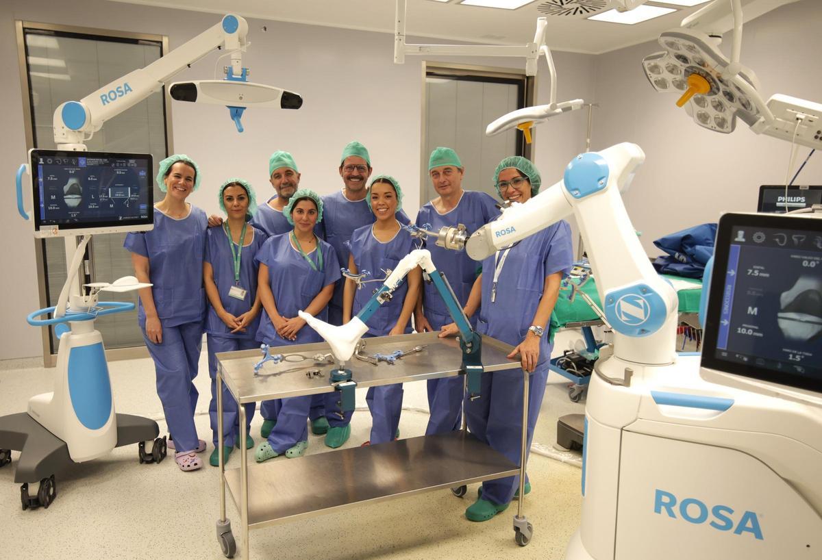 El Hospital Quirónsalud Córdoba incorpora cirugía robótica de máxima precisión para rodilla y cadera.