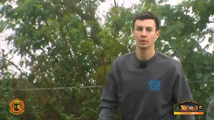En vídeo: Alejandro Cachón pide prudencia a los aficionados del rally de Cangas