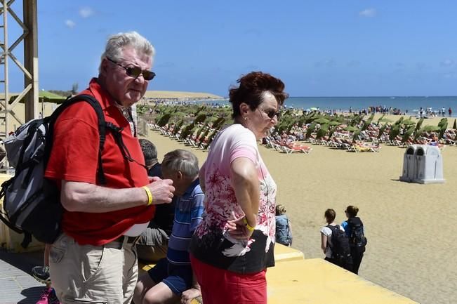 Jueves Santo en la Playa de Maspalomas