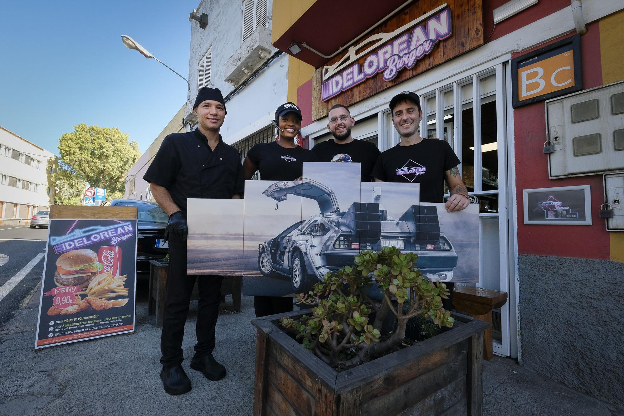 Jilorio: hamburguesería DeLorean, de Santa Brígida.