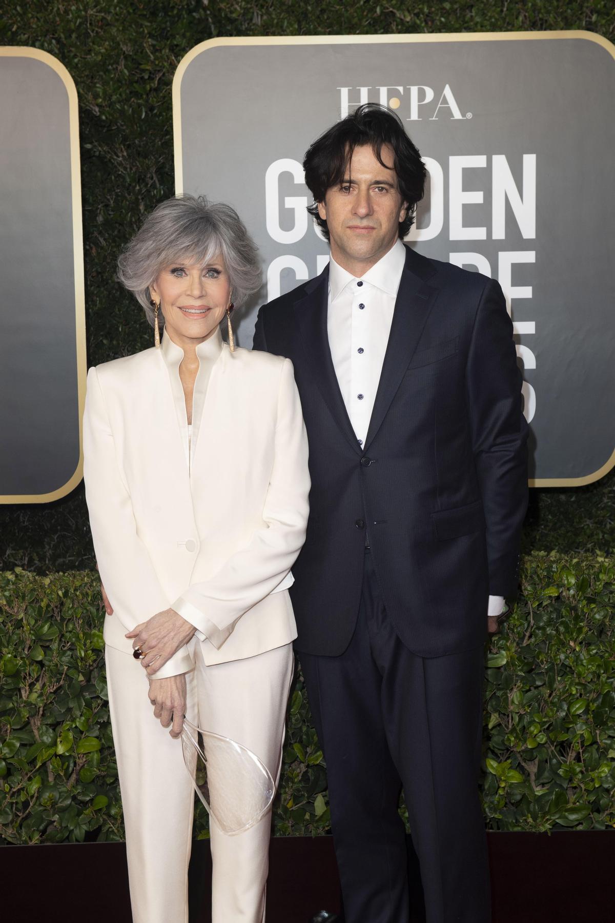 Jane Fonda y Troy Garity.