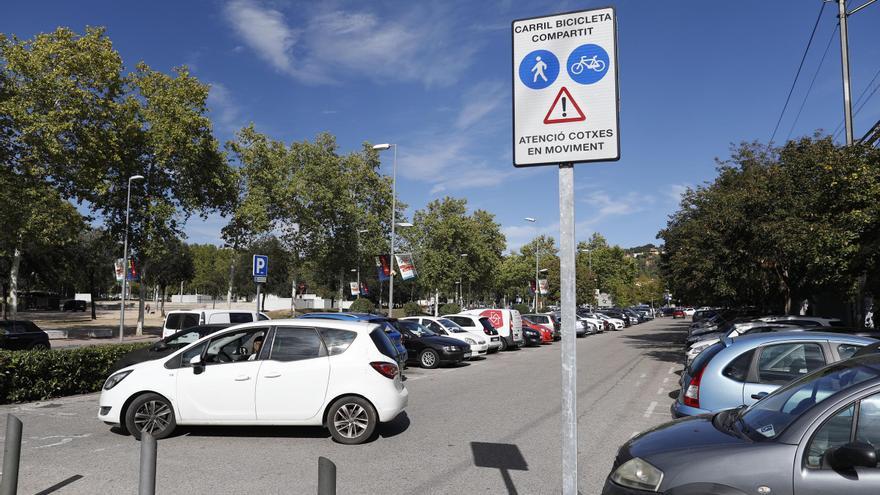 L’aparcament de la Copa a sota les vies també estarà tancat per les Fires de Girona