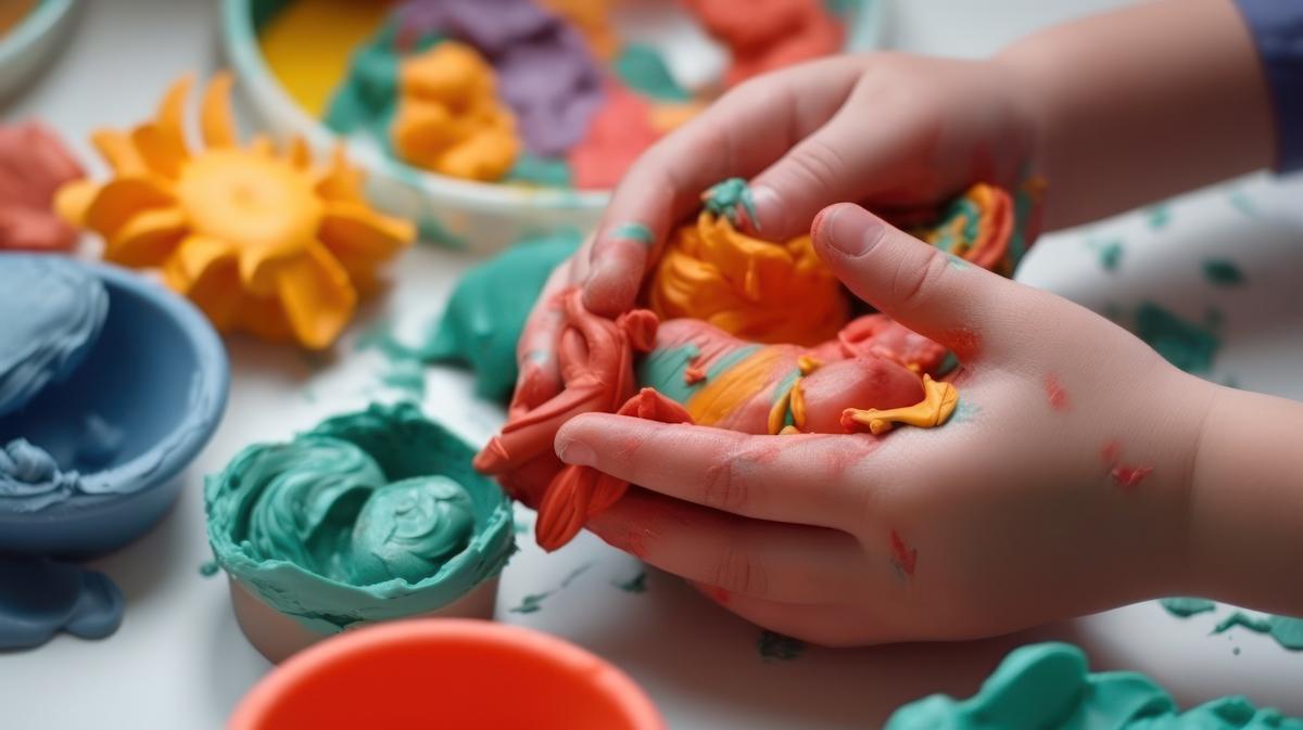 Los niños realizan actividades de ocio adaptadas a cada grupo de edad.