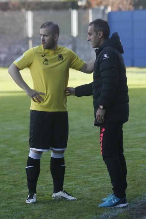 El partido entre el Real Avilés y el Urraca, en imágenes