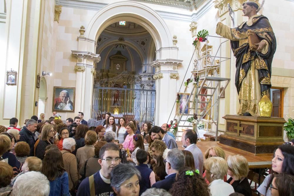 Bajada del Santo en San Vicente