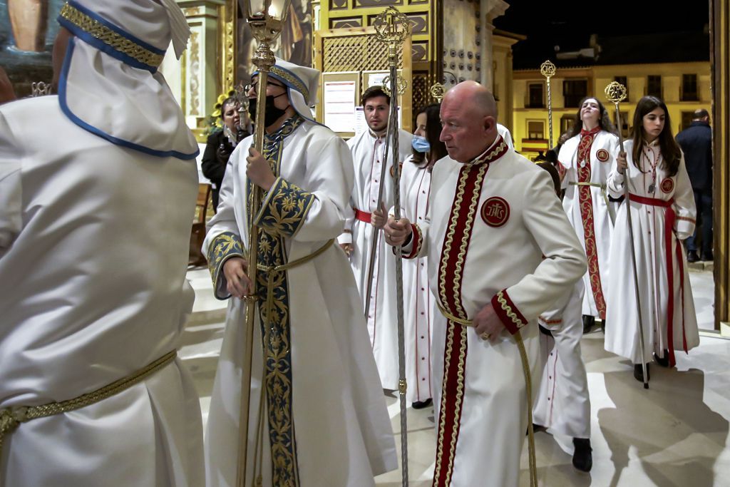 Semana Santa de Lorca 2022: Virgen de la Soledad del Paso Negro, iglesia y procesión