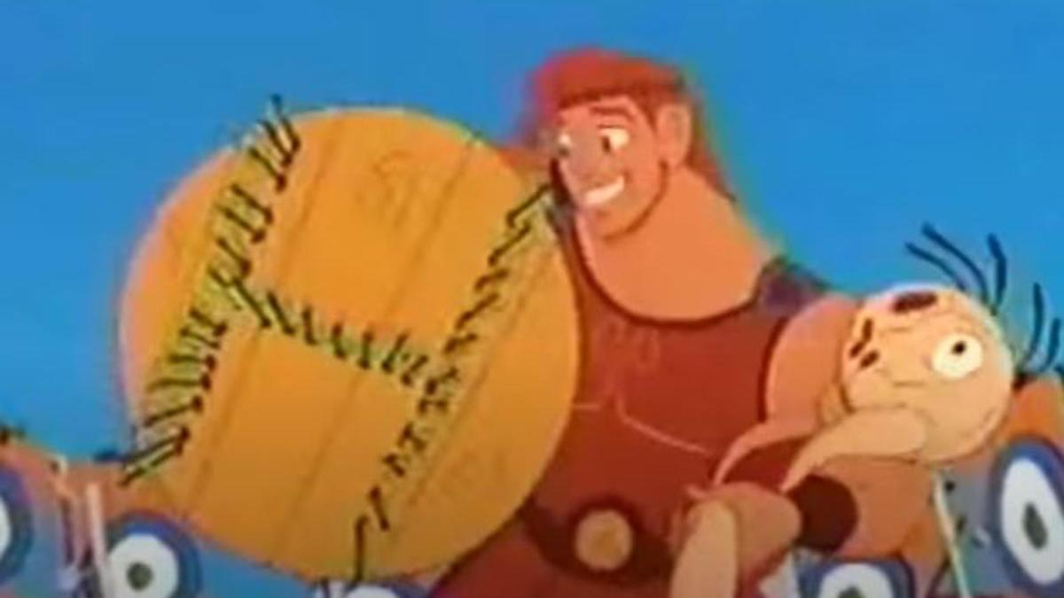 Una imagen de la película de animación &#039;Hércules&#039; de 1997.
