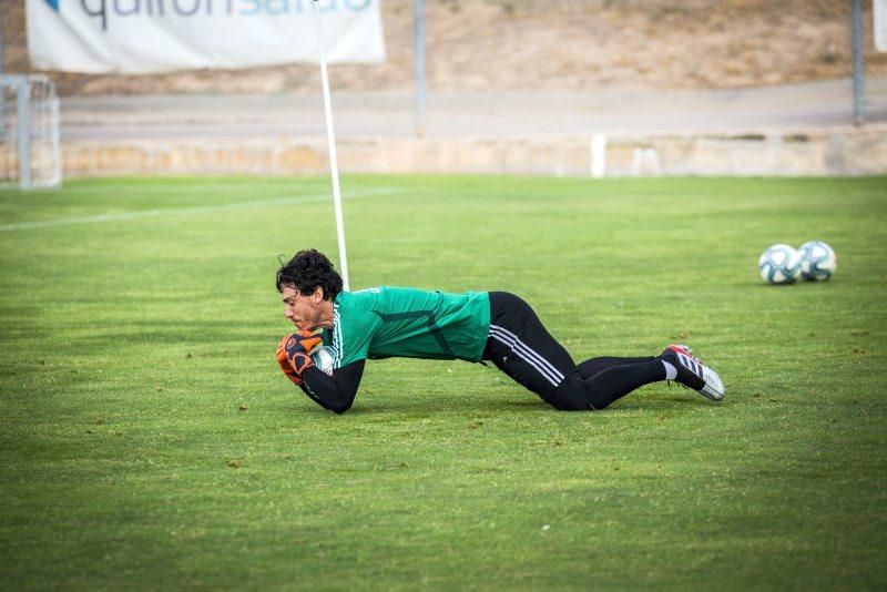 Entrenamiento del Real Zaragoza del 24 de julio