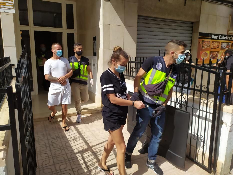 Al menos 34 detenidos en una gran operación policial contra una red de carteristas en Palma