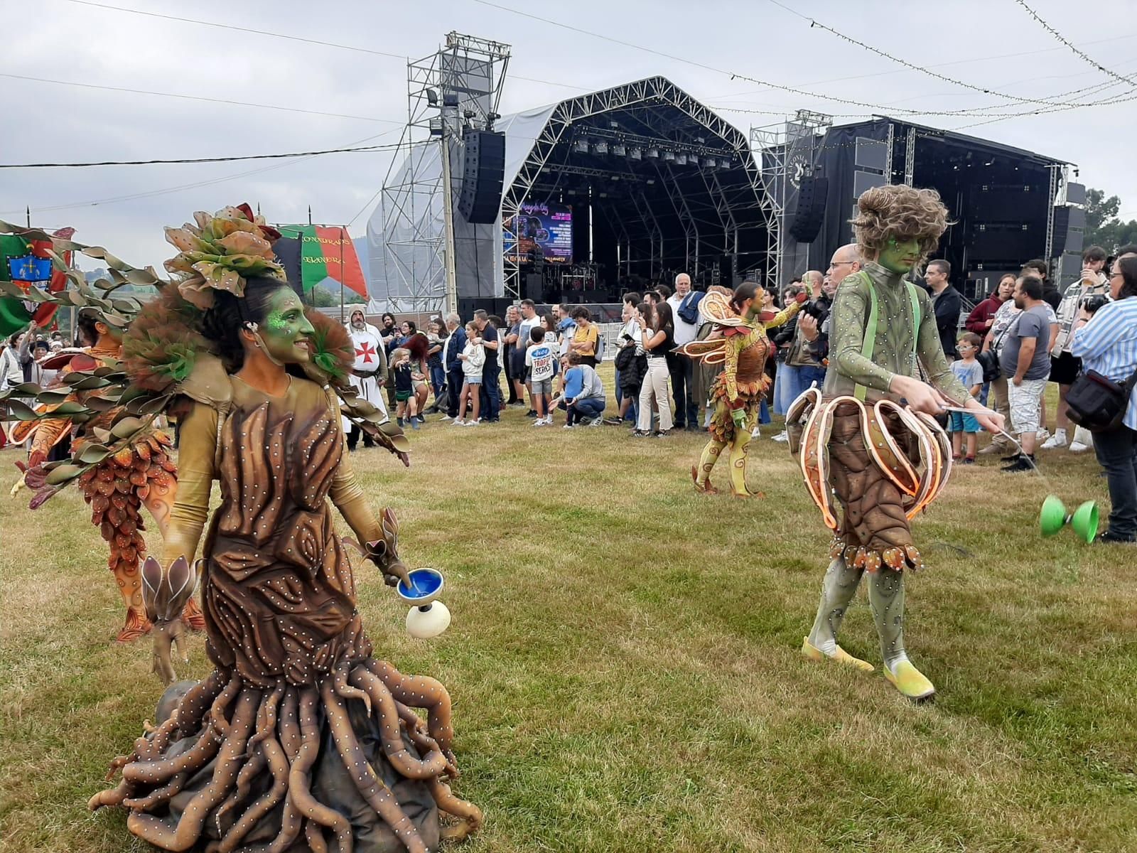 Llanera se traslada al medievo: así ha sido la primera jornada de la fiesta de los Exconxuraos