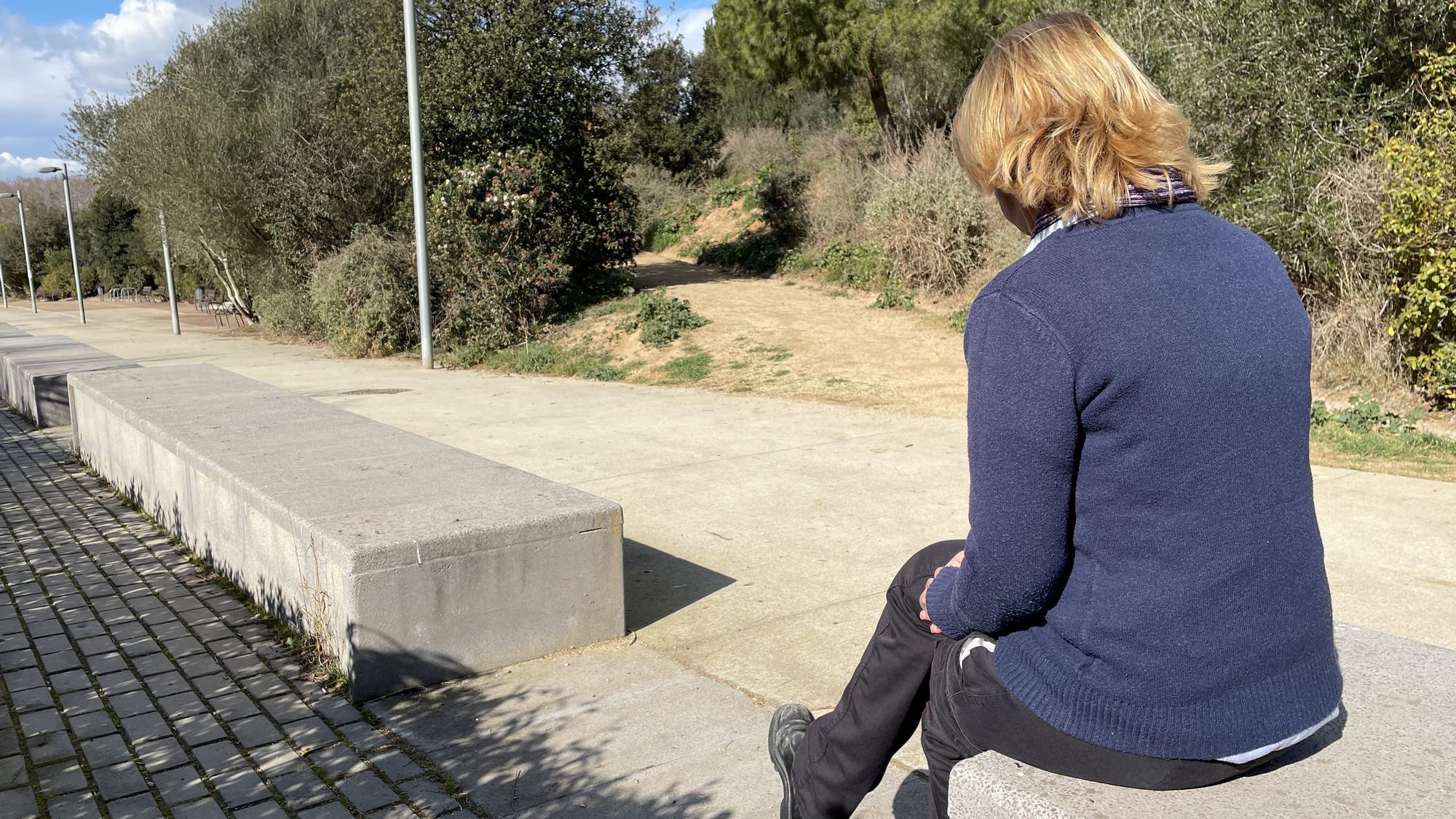 Raquel víctima de abusos en colegio La Salle Montcada. FOTO DE GUILLEM SÀNCHEZ